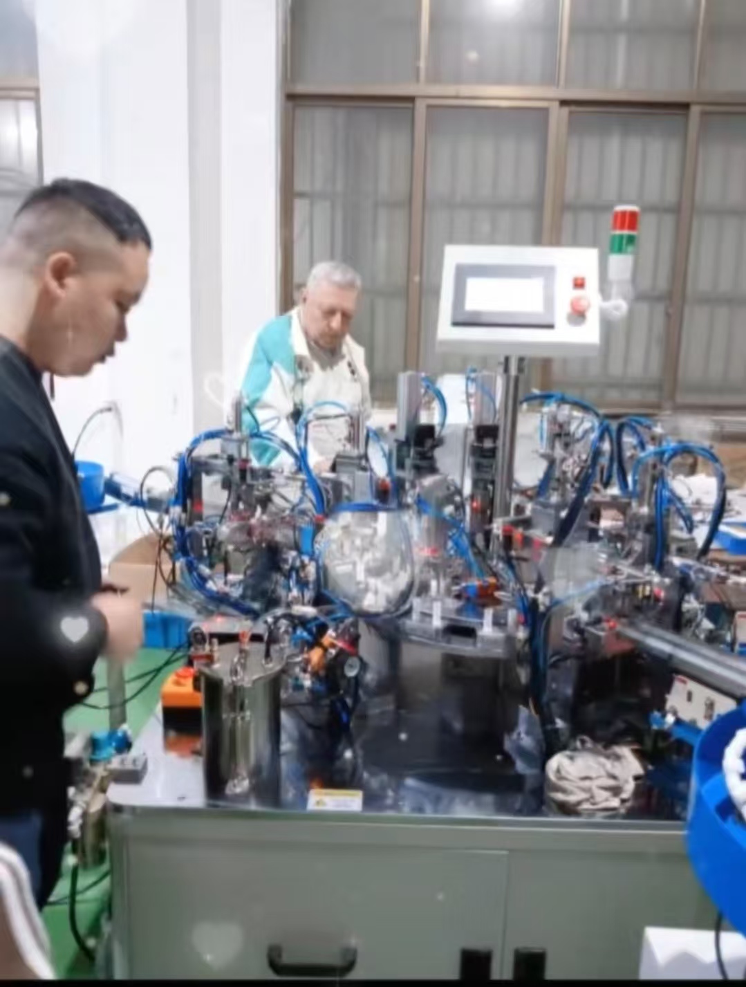 Klanten uit Egypte komen onze fabriek bezoeken