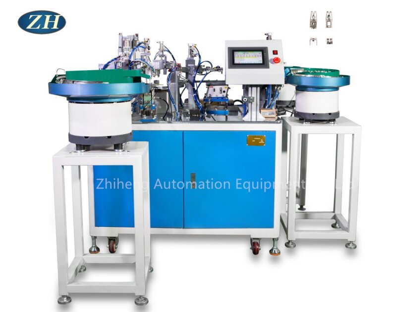 Automatische klink- en persmachine voor hardware Sterk aanpassingsvermogen